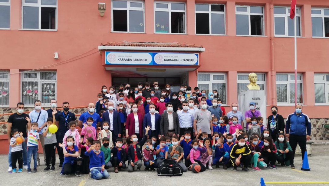 Karaaba İlk-Ortaokulu'nda Açılış